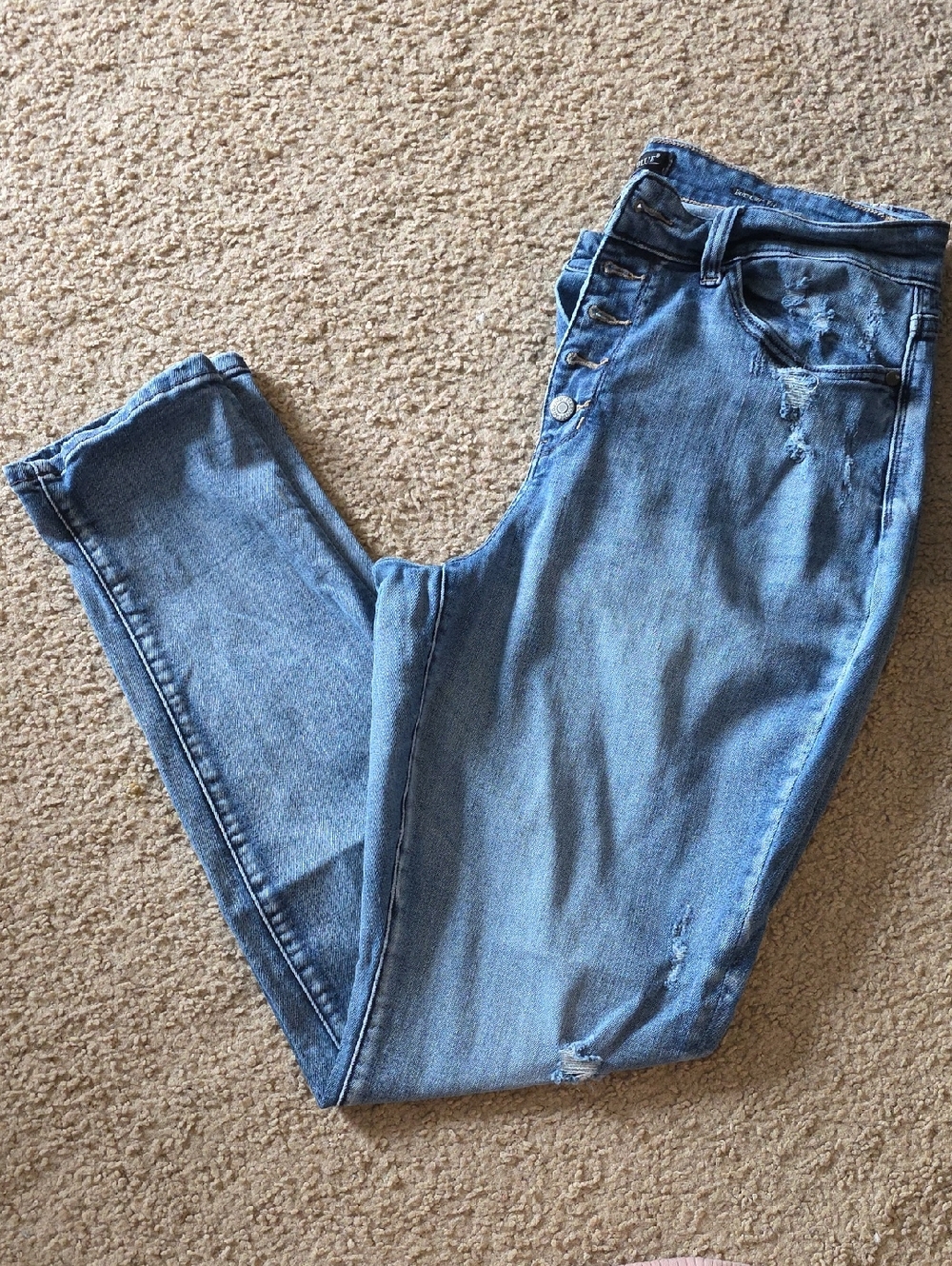 Judy Blue Light Blue High-Rise Button-Fly Jeans